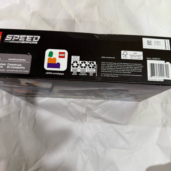 LEGO Speed Champions Time Machine Back to the Future 77256 NEW in Sealed Box - Picture 5 of 7